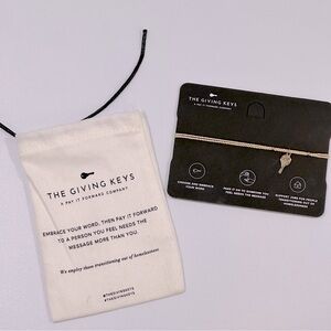 The Giving Keys “Calm” Pay It Forward Adjustable Bracelet